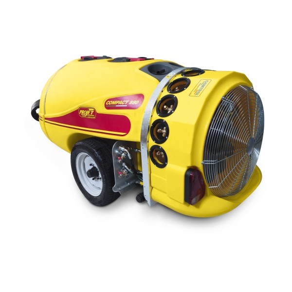 Pulverizador Turbina Rebocável Compact Control